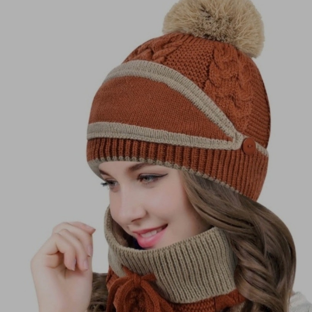 Brand new 3pc winter hat set